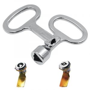 Clé de Valve de verrouillage de porte d'ascenseur, clé triangulaire, boîte électrique pour tiroir,