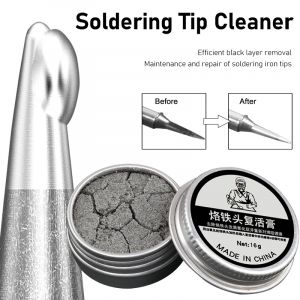 Tête de fer à souder pâte de résurrection antiadhésive étain crème à souder pâte propre oxyde