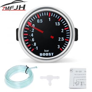 Jauge de suralimentation pour voiture, 3 bars, 2 ", 52mm, indicateur de suralimentation mécanique,