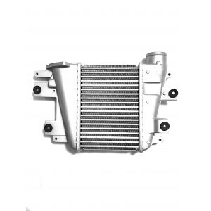 Intercooler Religieux Turbo, Structure de Plaque de Barre en Aluminium Compatible avec Nissan Patrol