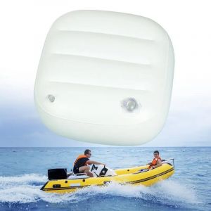 Siège gonflable pour kayak, coussin de bain à remous, rehausseur portable, chaise cool, coussin de
