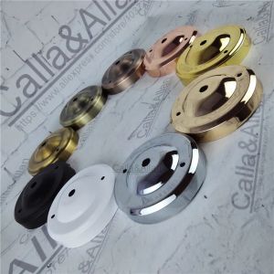 Commande d'échantillon de D105mmX30mm 9 couleurs finition plaque de plafond en fer bricolage