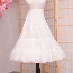 Jupon Lolita pour femmes et filles, sous-jupe sans cerceaux, robe Poofy de mariage, robe de bal