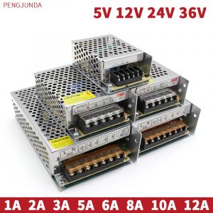 Alimentation à découpage AC-DC 220V à 5V 12V 24V, 5V 12V 24V 36V 1A 2A 3A 5A 10A 15A 220V à 5 12
