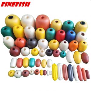 Finefish 20 pcs/lot boule flottante pour filet de pêche Cage tirer filet eau PVC boule flottante