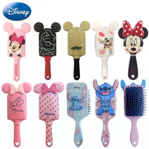 Peignes de Massage à coussin d'air Disney, point Mickey Minnie, figurines de dessin animé, brosse à