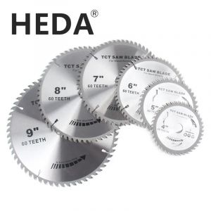 HEDA 110/125/150/180/200/230mm pointe en carbure de tungstène 30/40/60T lame de scie circulaire