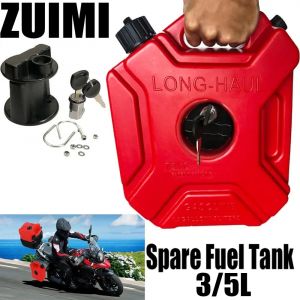 3/5L réservoir de carburant bidons d'essence voiture Jerry peut monter moto bidon de gaz essence