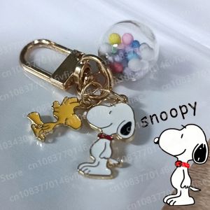 Snoopy Charlie dessin anim&eacute; porte-cl&eacute;s sac pendentif mignon m&eacute;tal voiture porte-cl&eacute;s d&eacute;coration