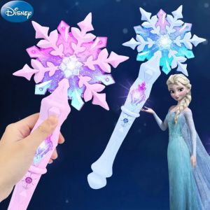 Baguette flocon de neige Elsa Disney la reine des neiges, avec son brillant, accessoires de Cosplay