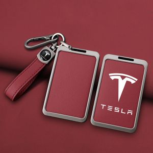 Mode en alliage de Zinc voiture intelligente NFC carte clé housse coque porte-clés Protection Auto