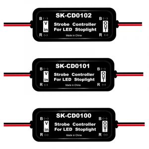 HAUSNN GS-100A Flash stroboscopique contrôleur Module de clignotant pour voiture LED feu Stop CD0102