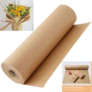 #   1 rouleau de papier Kraft 30cm x 1/2/3m, pour emballage cadeau, emballage mobile, rouleau de