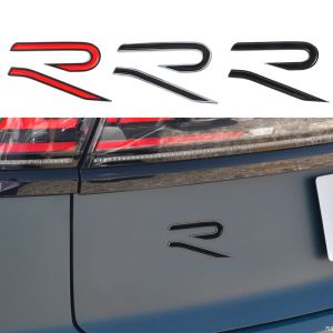 Autocollant de voiture ABS, nouveau Badge de Logo R, autocollant de décoration de coffre de
