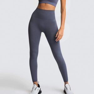 Ensemble de Yoga de gymnastique sans couture, couleur unie, Legging + soutien-gorge de sport + court