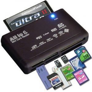 21 types en 1 lecteur de carte m&eacute;moire USB lecteur de carte externe SD SDHC Mini Micro M2 MMC XD CF