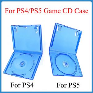 1 pièces pour PS4 jeu CD étui pour Sony PS4/PS5 clair bleu DVD mallette de rangement boîte de
