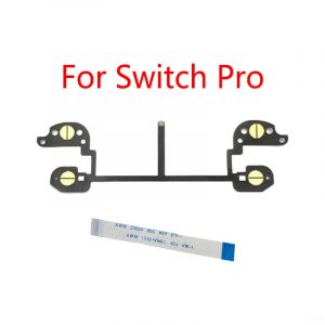 Pour Nitendo NS Switch Pro contrôleur L ZL R ZR boutons Film conducteur 14 broches carte mère