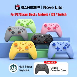 Gamesir manettes PC Nintendo Switch contrôleur Nova Lite Controle Bluetooth Hall Joystick efficace