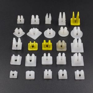 Taille choix multiples 50 pièces voiture en plastique fixe retenue écrou vis œillet Clips fixation