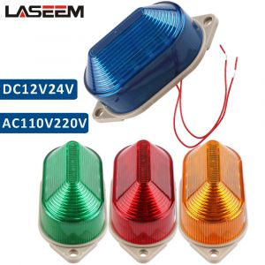LED-3051 Signal Flash voyant d'avertissement 12V 24V 220V voyant lampe à LED petite lumière