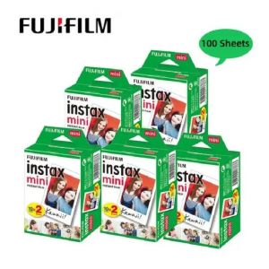 10-100 feuilles Fujifilm Instax Mini 12 Films à bord blanc papier Photo instantané pour Fuji Mini 11