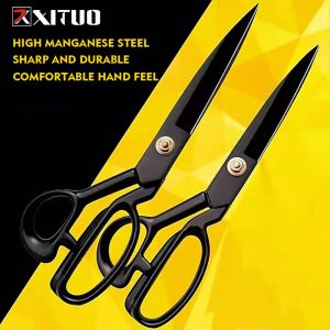 Ciseaux de tailleur professionnels, coupe de tissu, ciseaux robustes, coupe du cuir, ciseaux de