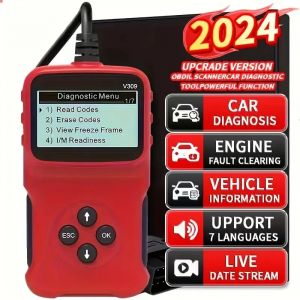V309 OBD2 Scanner dépannage de Diagnostic automobile lecteur de Code de dépannage de moteur