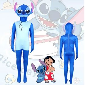 Combinaison pour enfants, Costumes de Cosplay Lilo & Stitch, body pour enfants et adultes, spectacle