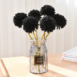30cm fleur artificielle boule de pissenlit chrysanth&egrave;me fausse fleur salon Arrangement de fleurs en