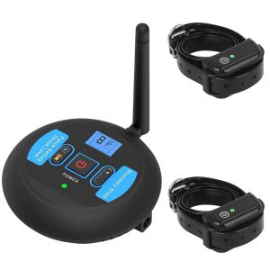 Clôture pour chien sans fil, clôture électrique pour collier de chien, système de confinement pour