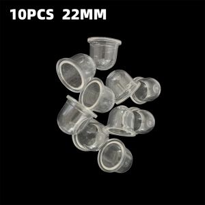 Pompe &agrave; carburant transparente blanche, carburateur, ampoule d'amor&ccedil;age &agrave; bulles d'huile,