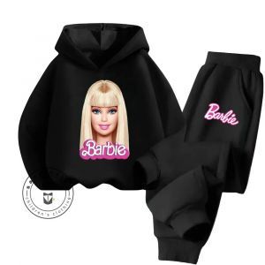 Tenues Kawaii Barbie pour enfants, ensembles d'invitations pour les 3 à 14 ans, College de dessins