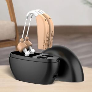 Aide auditive Portable Rechargeable, amplificateur sonore magnétique, aide auditive pour personnes