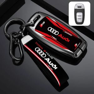 Étui pour clé de voiture, support pour Audi A1 A3 A4 A5 A6 A7 A8 Quattro Q3 Q5 Q7 S4 S5 S6 S7 S8 R8