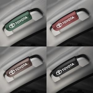 Juste de protection de poignée intérieure de voiture, gants de nervure de toit pour Toyota