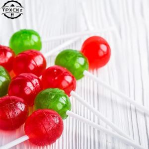 B&acirc;tonnets &agrave; Sucettes en Papier Blanc, Noyau Solide, pour Chocolat, Bonbons, G&acirc;teau Pop, Accessoires