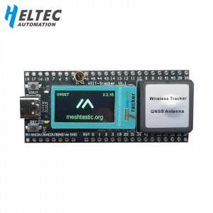 Heltec ESP32 LoRa traqueur d'actifs m&eacute;shtastique SX1262 Wi-Fi Bluetooth traceur GPS pour v&eacute;hicule