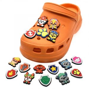 Breloques Paw Patrol Crocs, 1 pièce, boucle de chaussure, personnage de dessin animé Skye Zuma,
