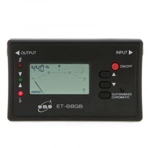 ET-68GB LED accordeur numérique guitare basse ukulélé violon Oud basse son Instrument accessoires