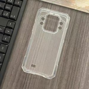 Coque de téléphone souple en TPU pour Cubot KingKong X Pro, étui de protection noir Transparent pour