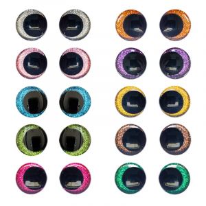 Bricolage 3d 12mm poup&eacute;e faisant des accessoires d'approvisionnement 16mm &eacute;tincelle yeux de s&eacute;curit&eacute;