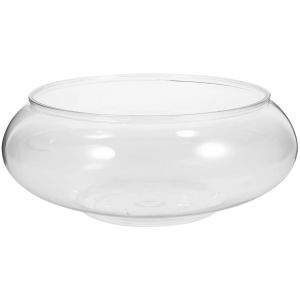 Vase &agrave; fleurs en verre, bol rond &agrave; large bouche, Terrarium, jardini&egrave;re succulente, jardini&egrave;re