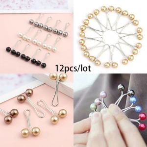 Épingles à foulard en perles multicolores, accessoires islamiques, bijoux pour femmes, Hijab, châle