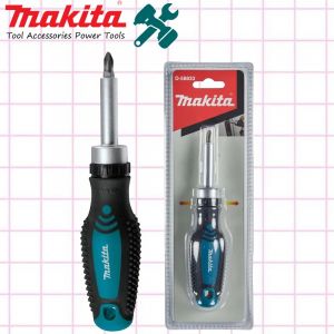 Makita Tournevis D-58833 &agrave; cliquet magn&eacute;tique semi-automatique, cliquet positif et n&eacute;gatif,