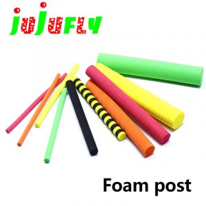 Cylindre en mousse EVA de plusieurs tailles, attache de mouches s&egrave;ches, poteau de parachute, t&ecirc;te et