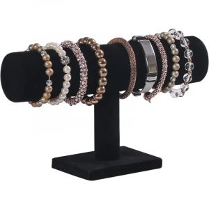 Bijoux cha&icirc;ne bandeau montre collier Bracelet pr&eacute;sentoir support &eacute;tag&egrave;res t-bar Bracelet pr&eacute;sentoir