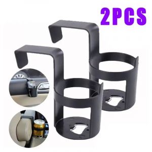 Porte-gobelet de boisson de voiture, crochet de conteneur, support de porte de fenêtre, support de