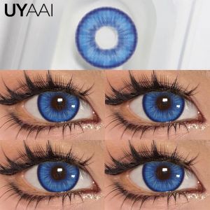 UYAAI Halloween lentilles de Contact 1 paire de lentilles violettes lentilles rouges Cosplay