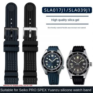 Bracelet de montre en caoutchouc de haute qualité pour Seiko ancêtre mm série PROSPEX SKX007 Water